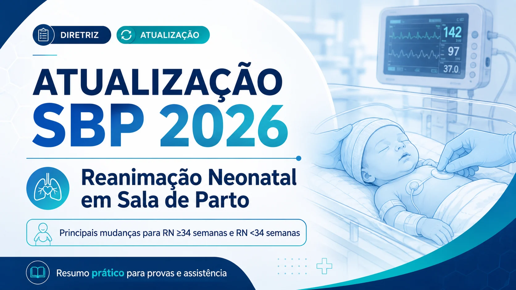 Atualização SBP 2026 - Reanimação Neonatal em Sala de Parto